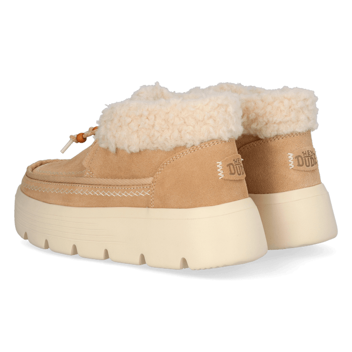 Austin Edge Lounge Dames Boots Suede Sesame