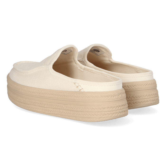 Austin Lift Espadrille Woven Dames Instappers Egret