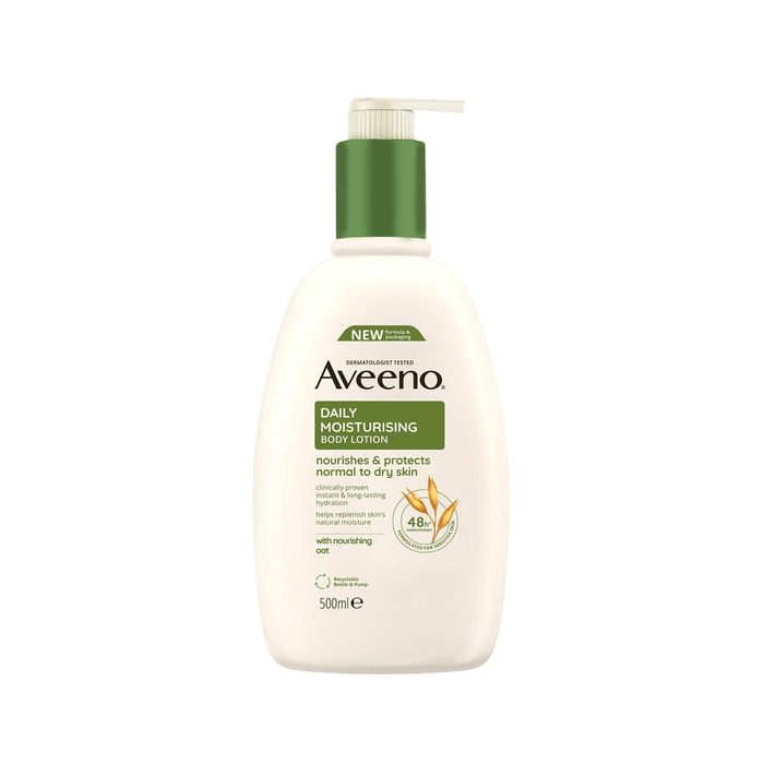 Aveeno Daily Moisturising Body Lotion for Normal to Dry Skin 500ml