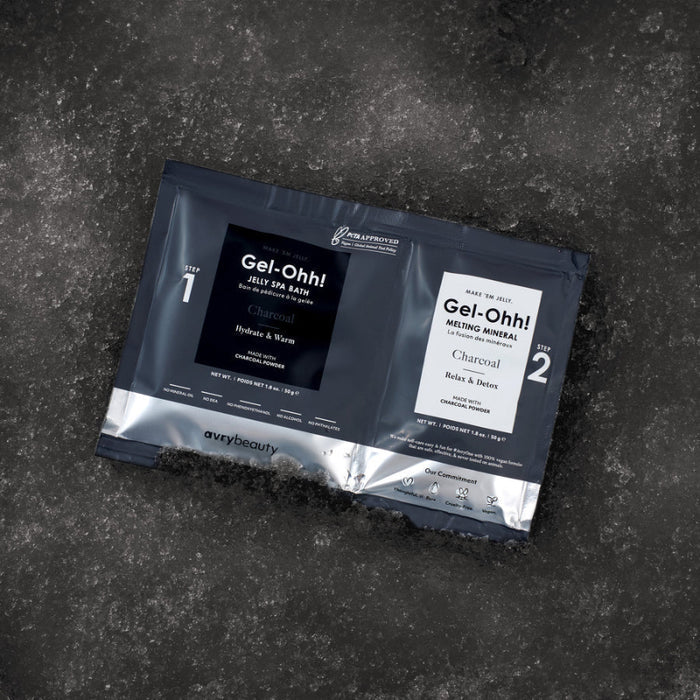 Avry Beauty - Gel-ohh Jelly Spa Pedi Bad - CHARCOAL