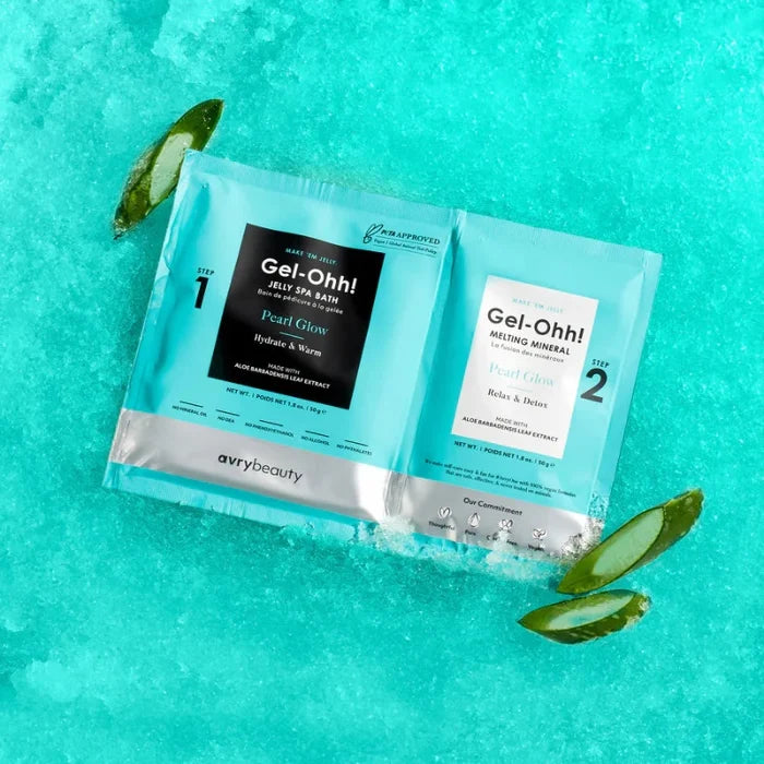 Avry Beauty - Gel-ohh Jelly Spa Pedi Bad - PEARL GLOW