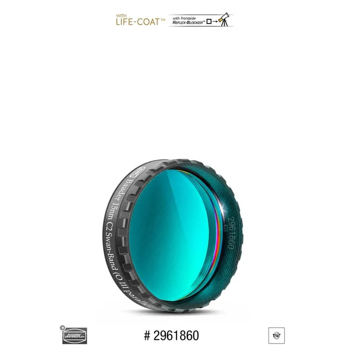 Baader C2 Swan-Band Filter (15nm) – OIII Parallel (FSWAN)