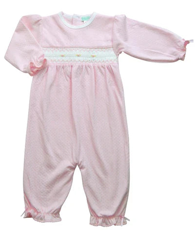 Baby Threads Sweet Pink Smocked Converter