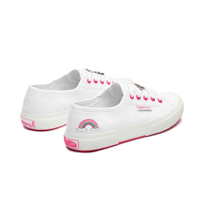 Barbie x Superga 2750 Zapatilla Movie Pins White Fuchsia