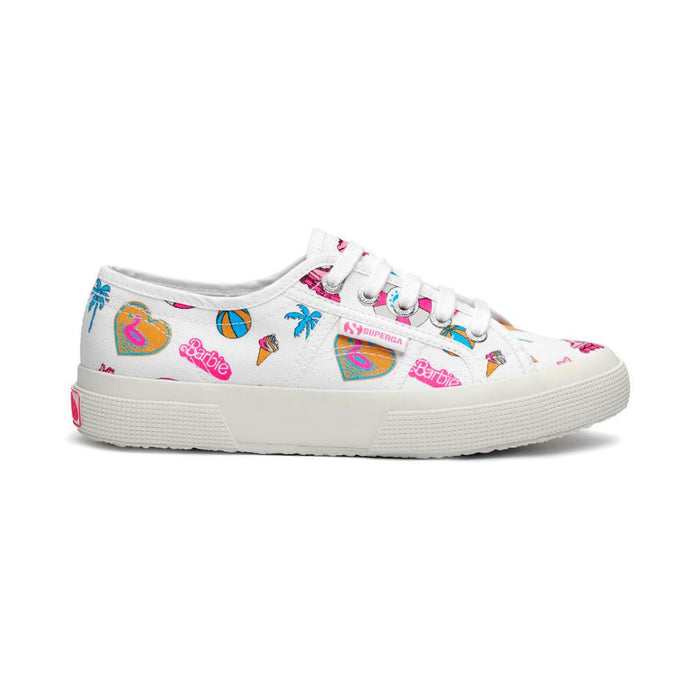 Barbie x Superga 2750 Zapatilla White Summer Print