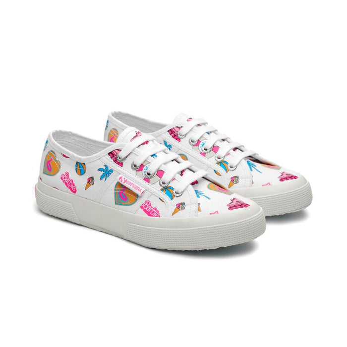 Barbie x Superga 2750 Zapatilla White Summer Print
