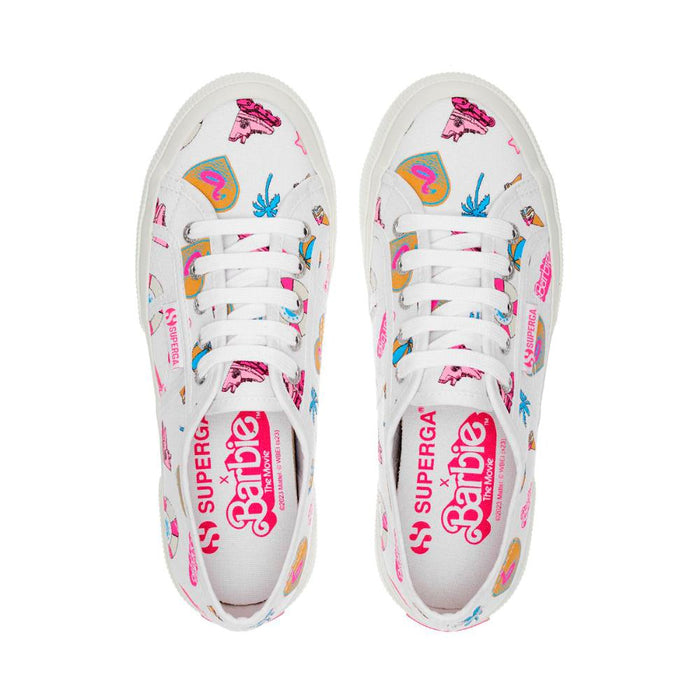 Barbie x Superga 2750 Zapatilla White Summer Print