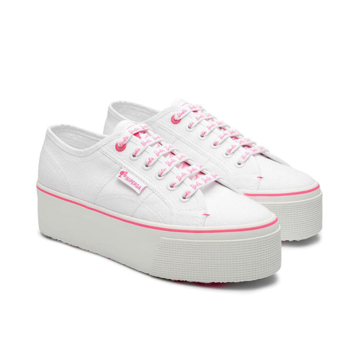 Barbie x Superga 2790 Zapatilla Classic White Pink