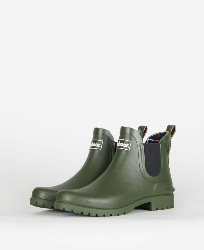 Barbour Wilton Wellingtons Olive
