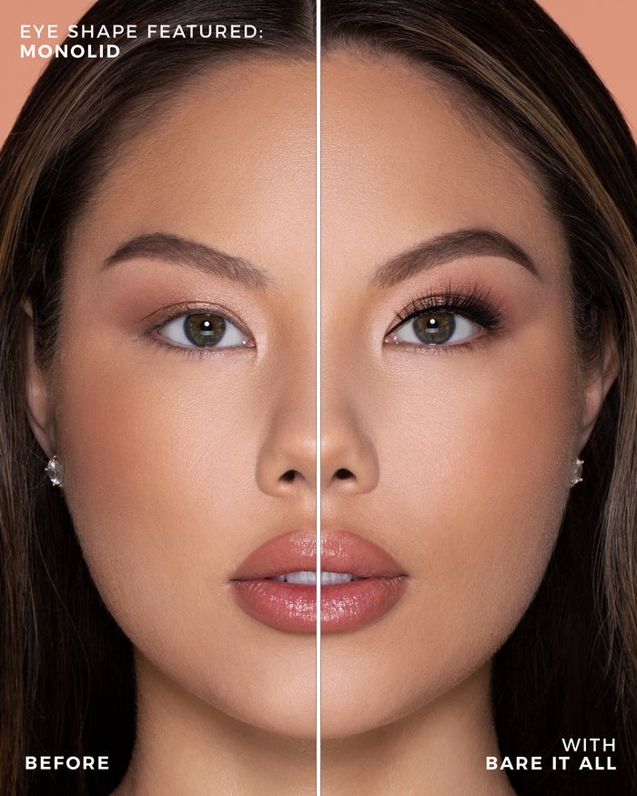 Lilly Lashes | Everyday | Bare It All | Monolid Eye Crop