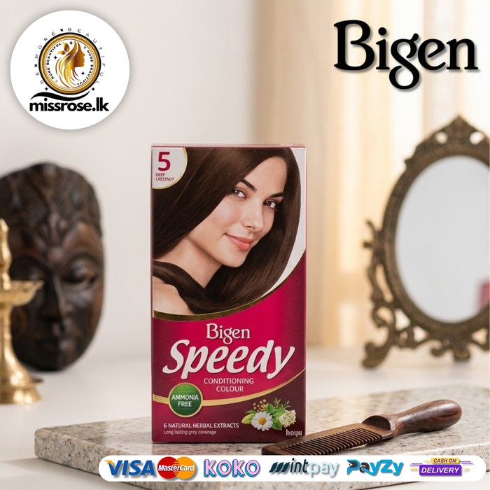 Bigen Speedy Conditioning Colour - 5 - Deep Chestnut