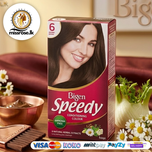 Bigen Speedy Conditioning Colour - 6 - Medium Brown