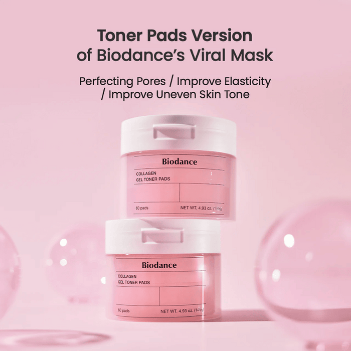 Biodance - Collagen Gel Toner Pads (60 pads) - K-Beauty Studio Belgium Antwerp