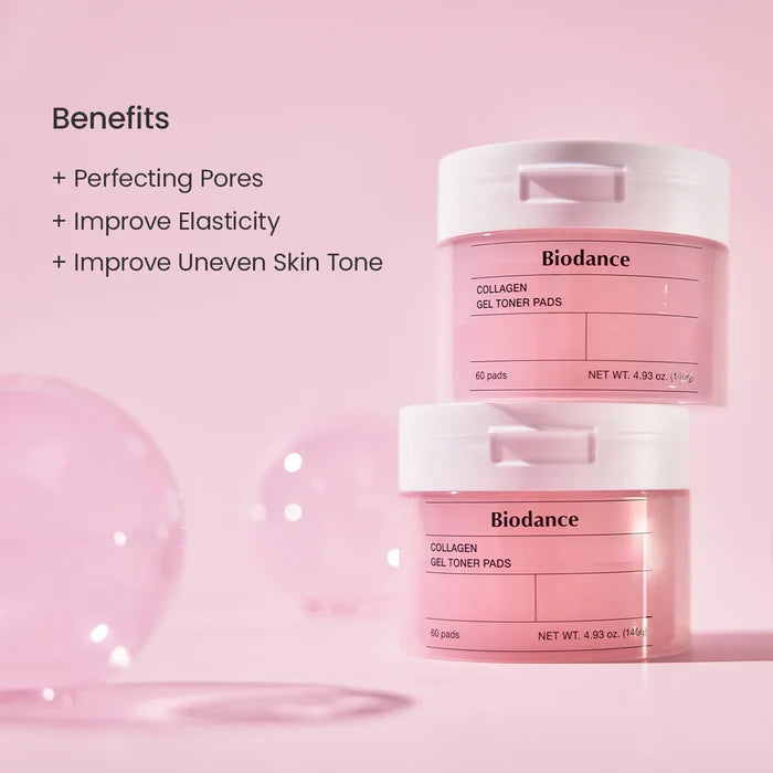 Biodance - Collagen Gel Toner Pads (60 pads) - K-Beauty Studio Belgium Antwerp