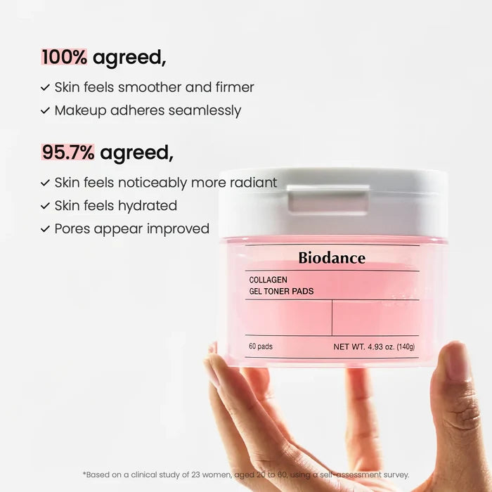 Biodance - Collagen Gel Toner Pads (60 pads)