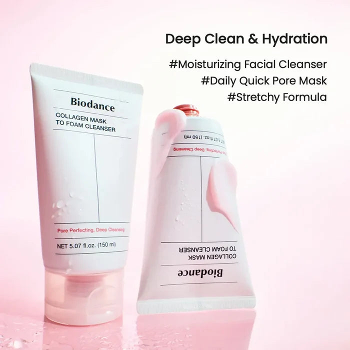 Biodance – Collagen Mask To Foam Cleanser - 150ml - K-Beauty Studio Belgium Antwerp