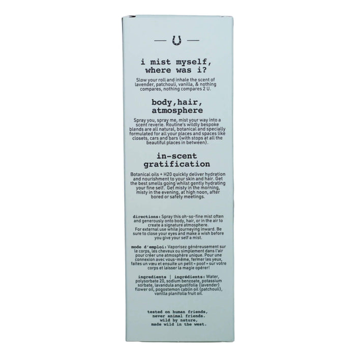 Routine Body, Hair & Atmosphere Mist - Lucy in the Sky Box Back