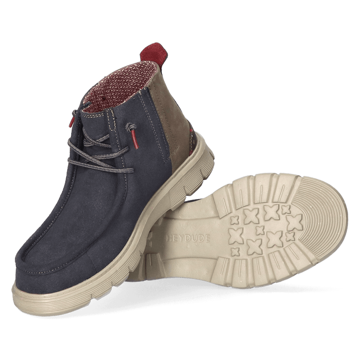 Boris Eco Heren Boots Ocean Blue