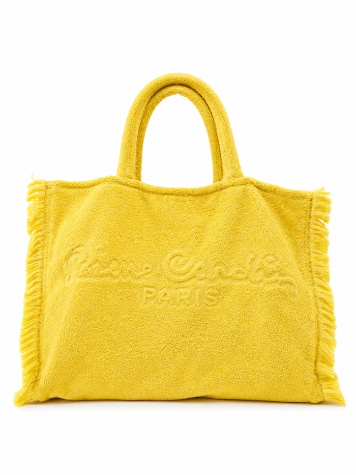 Borsa da mare Towell Gialla GLM Couture