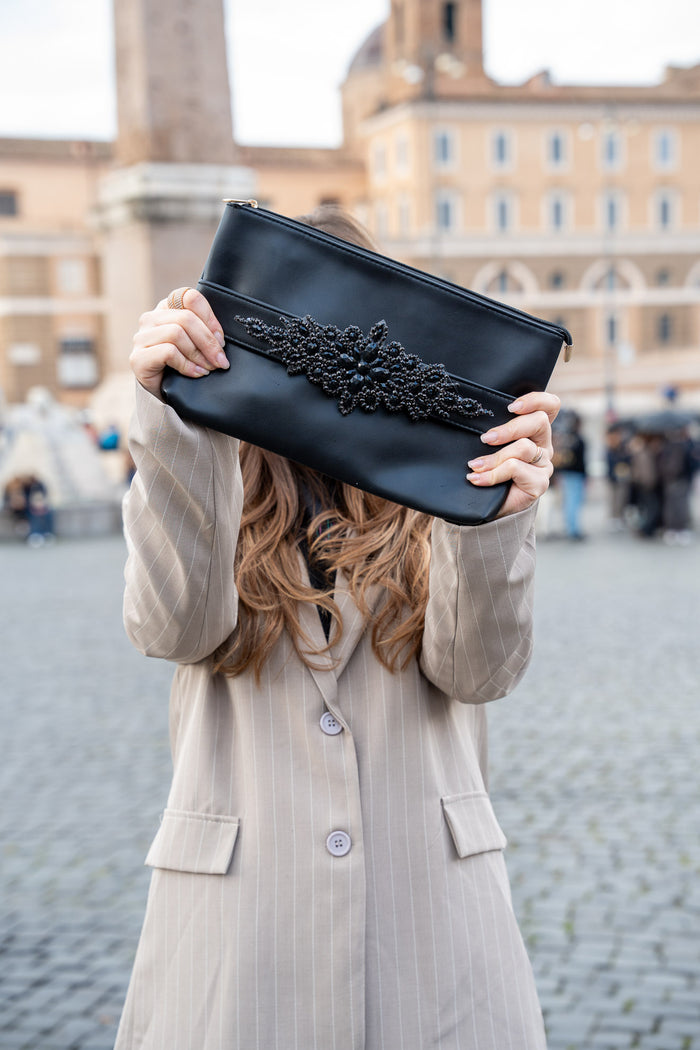 Borsa Jewels Nero - Glm Couture