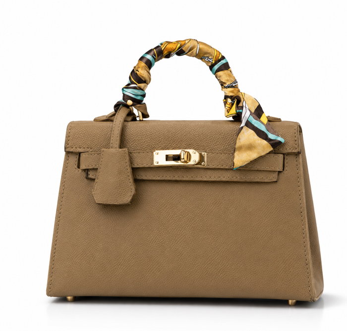 Borsa Kelly Fango - Glm Couture