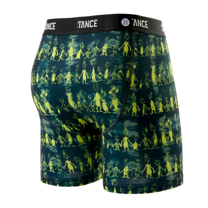 Boxer Men Stancw Down in Who Ville Black