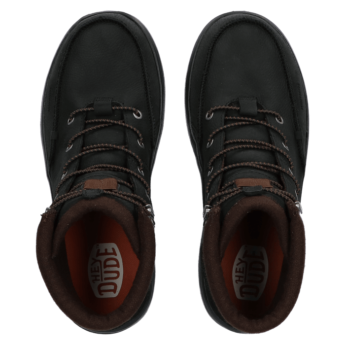 Bradley Leather Heren Boots Black