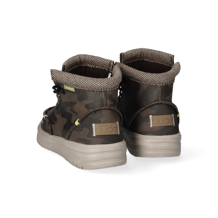 Bradley Youth Boots Woodland Camo