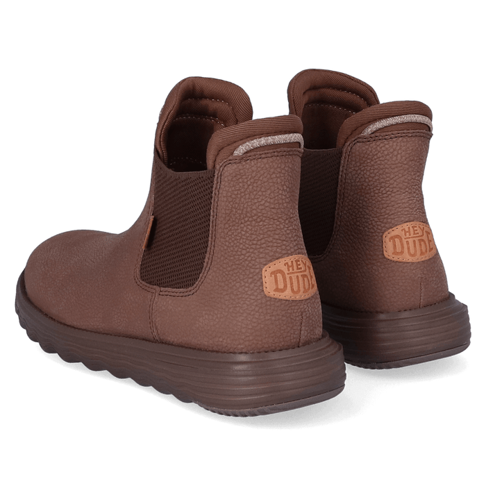 Branson Craft Leather Heren Boots Brown