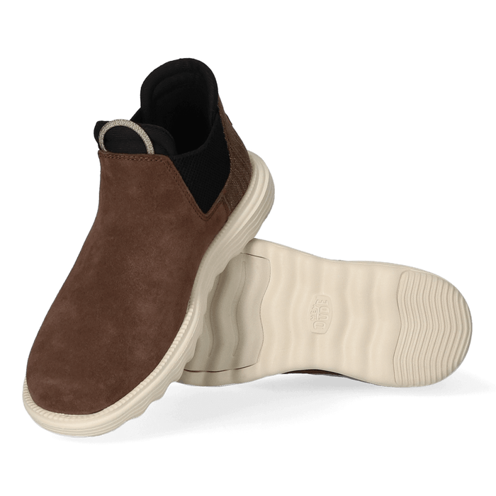 Branson Suede Dames Boots Coffee