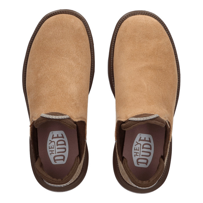 Branson Suede Dames Boots Cognac