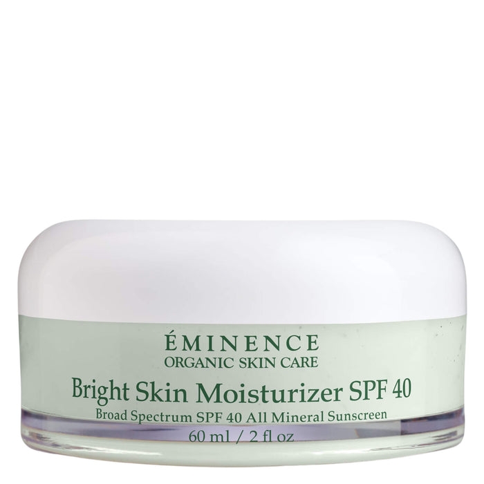 Jar of Eminence - Bright Skin Moisturizer SPF 40 60mL