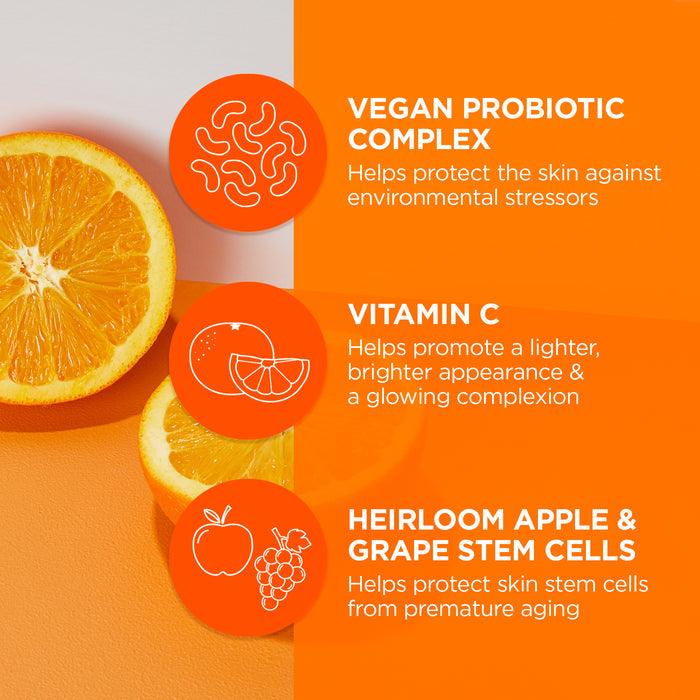 Brightening Probiotic + Vitamin C Renewal Cream - Andalou Naturals US