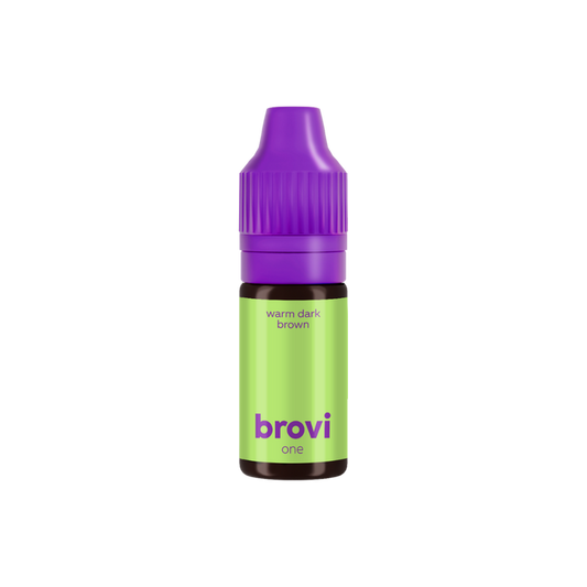 BROVI - One Inorganic Pigment - Warm Dark Brown, 10ml