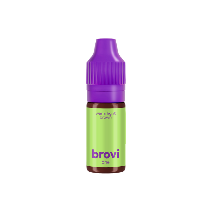 BROVI - One Inorganic Pigment - Warm Light Brown, 10ml
