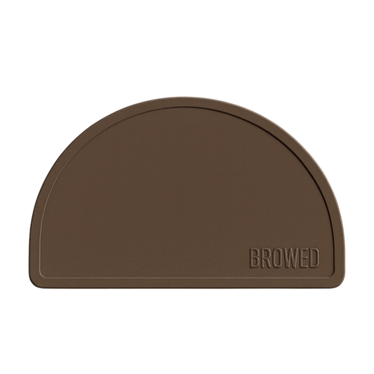 Browed - Silicone Table Protector, Chocolate Brown