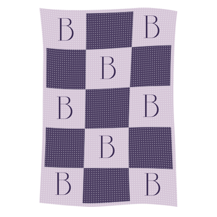 Butterscotch Blankets- Initials and Blocks