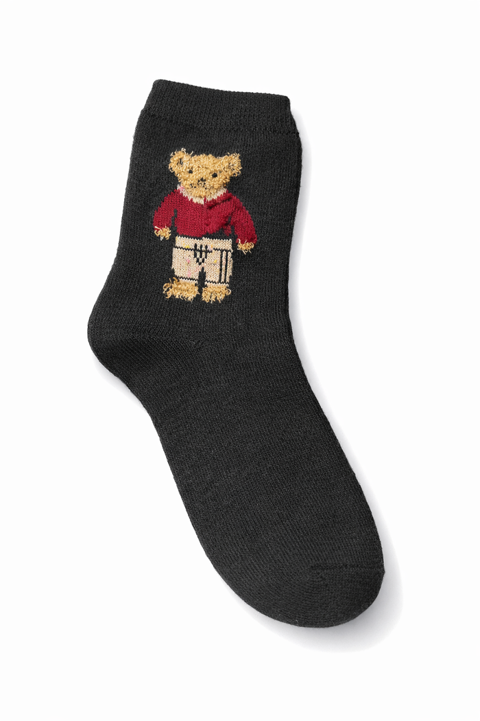 Calzini Teddy Heart <3 Black