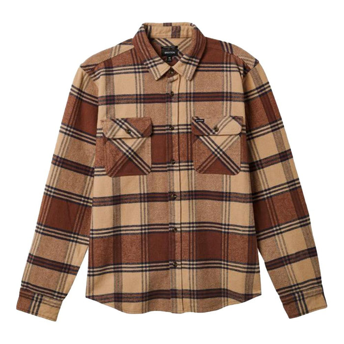 Camisa Bowery Heavyweight Sand Bison