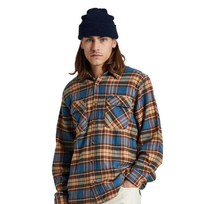 Camisa Bowery Ocean Blue Palm Desert Sand