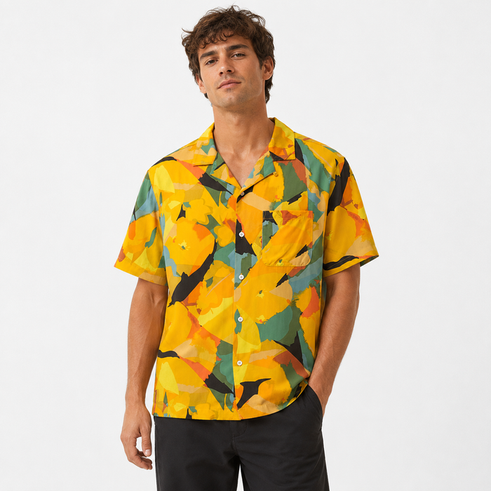 Camisa Stance Yoto Button Up Tropical