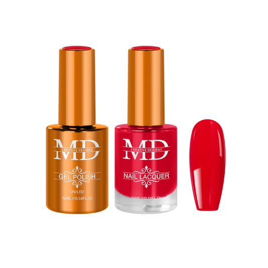 CANDY APPLE RED - K097 - Gel + Lacquer Duo