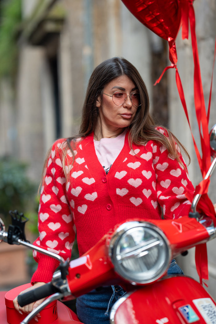 Cardigan Cupido Red