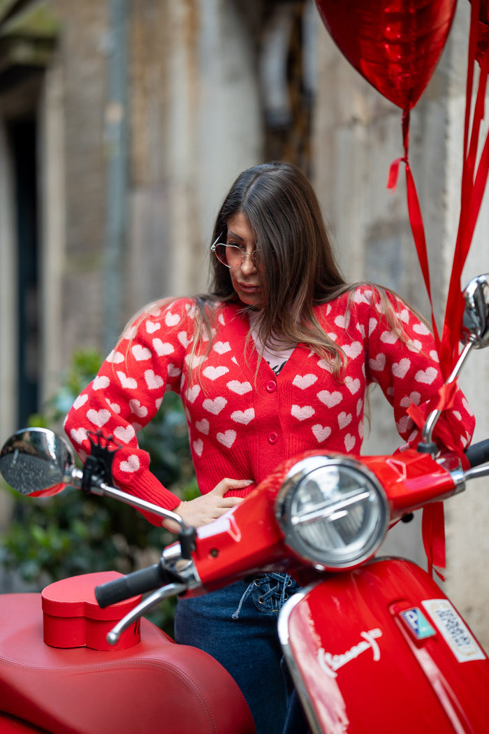 Cardigan Cupido Red