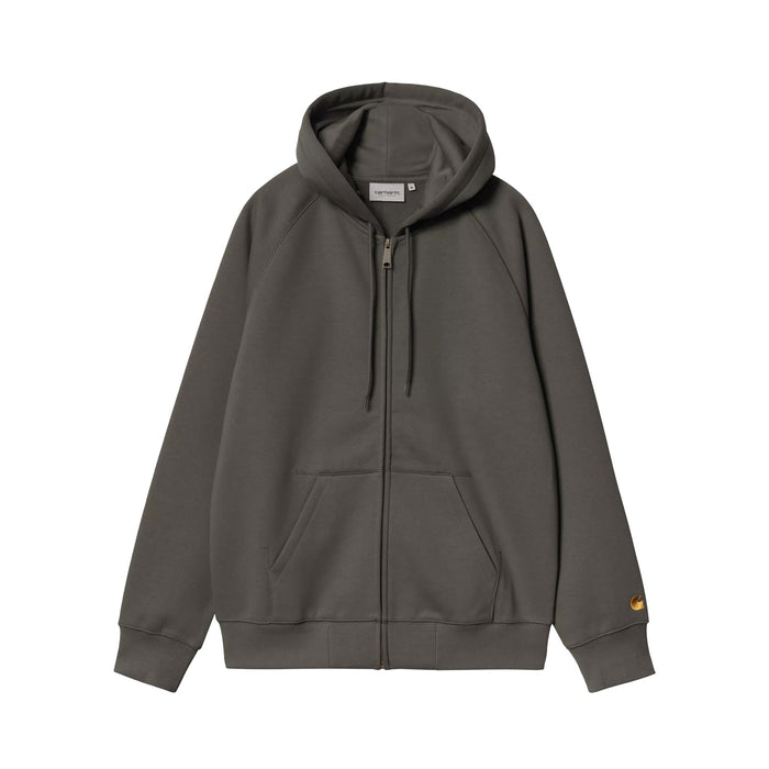 Carhartt WIP HOODED CHASE JACKET, Shungite/Gold