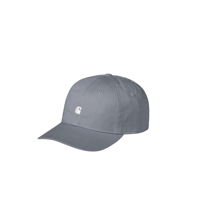 Carhartt WIP MADISON LOGO CAP, Shady Blue/White