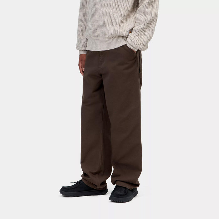 Carhartt WIP SINGLE KNEE PANT, Tobacco Rinsed