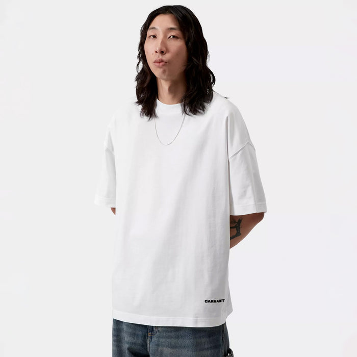 Carhartt WIP S/S LINK SCRIPT T-SHIRT, White
