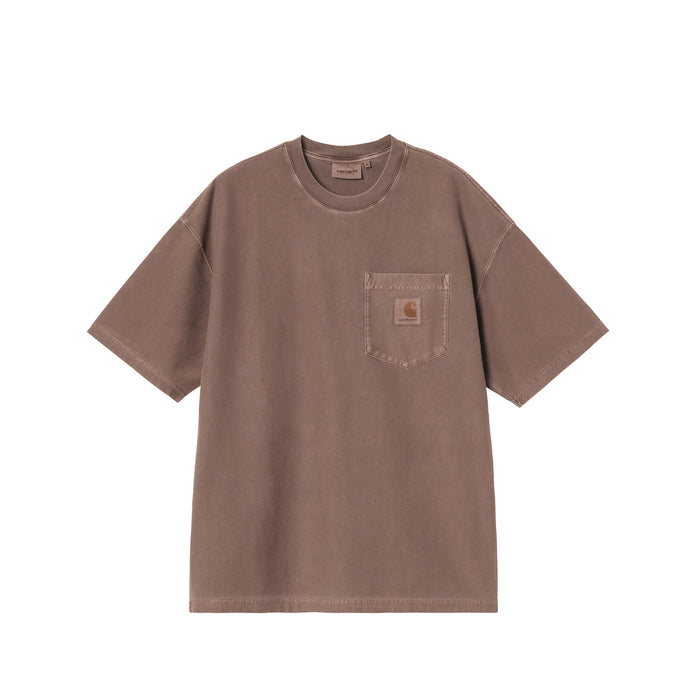 Carhartt WIP S/S LOOSE POCKET T-SHIRT, Tobacco Garment Dyed