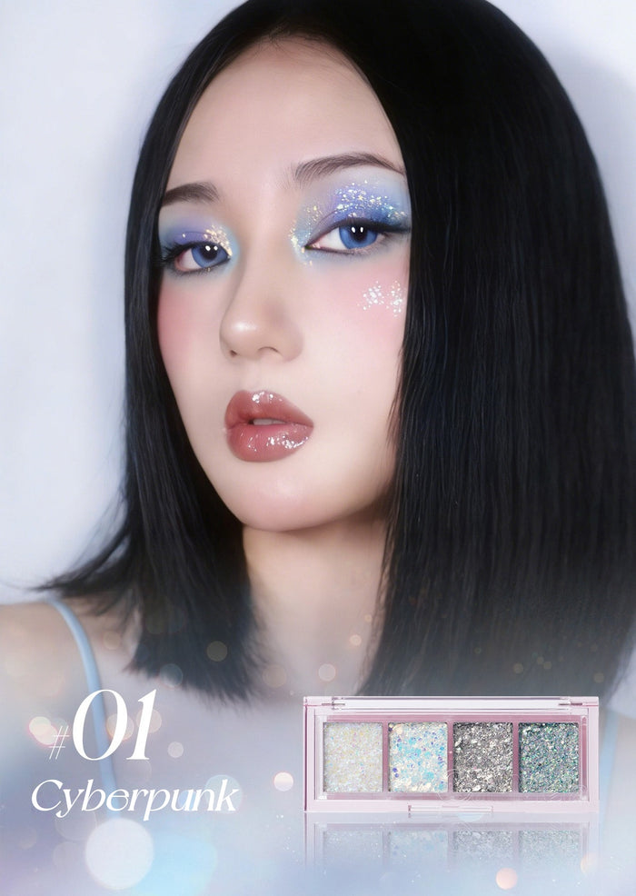 CARMELA Glitter Shiny Eyeshadow Palette T5706